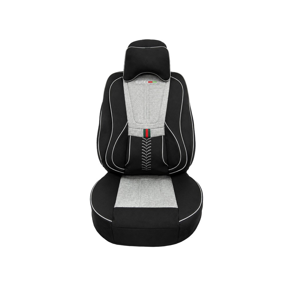 روکش صندلی جودون مخمل مشکی طوسی مناسب 131 و 132 