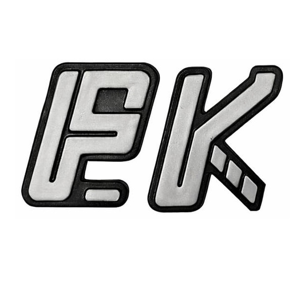 آرم خودرو چیکال مدل P-1122 مناسب برای رنو پی کی مجموعه 3 عددی