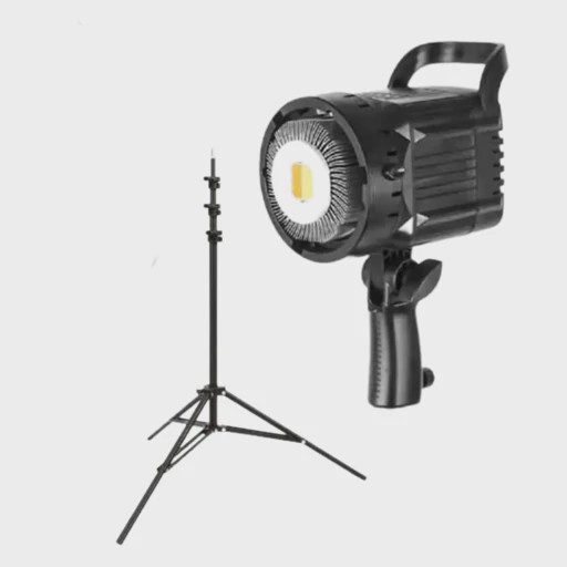 ویدیو لایت مدل Video Light Ky-Bk 1201 توان 300 وات با پایه و سافت باکس
