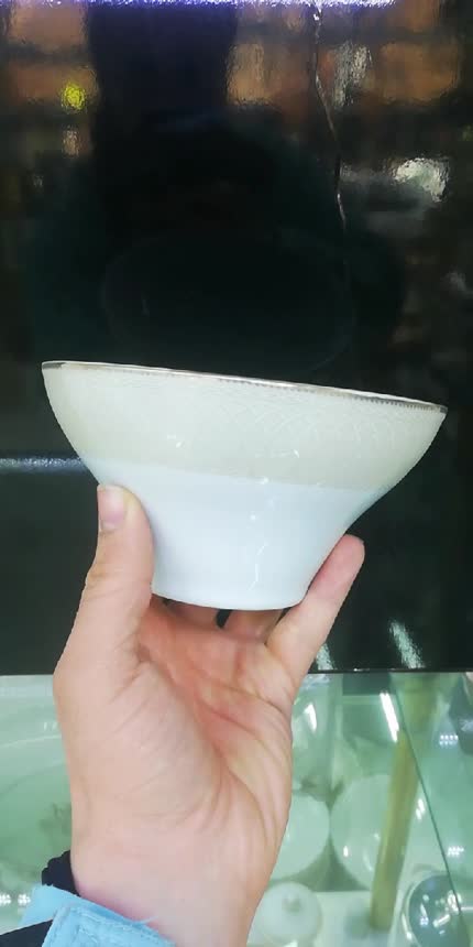 کاسه آبگوشت خوری چینی لورین طرح روجا