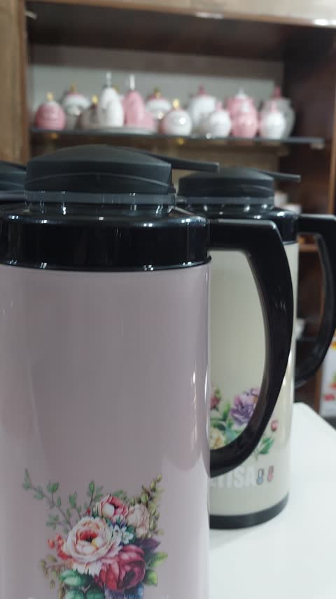فلاسک شیشه دار یک لیتری گلتیسا