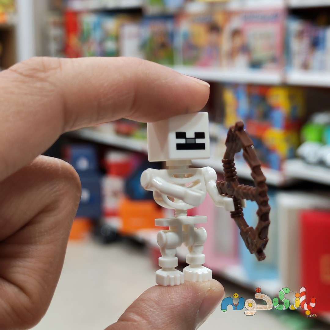 لگو مینیفیگور اسکلت ماینکرفت Minecraft Skeleton با کمان
