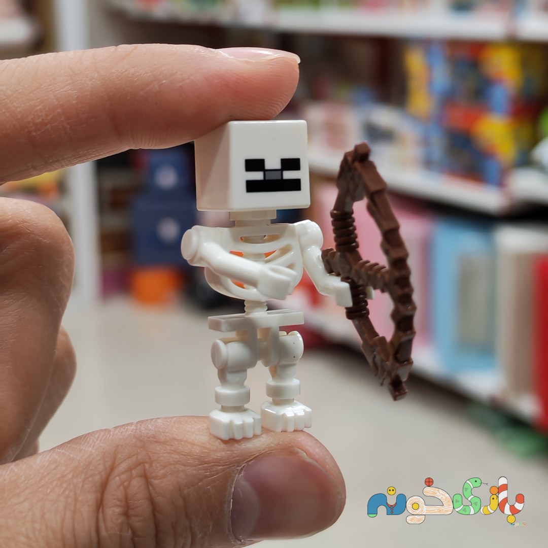 لگو مینیفیگور اسکلت ماینکرفت Minecraft Skeleton با کمان