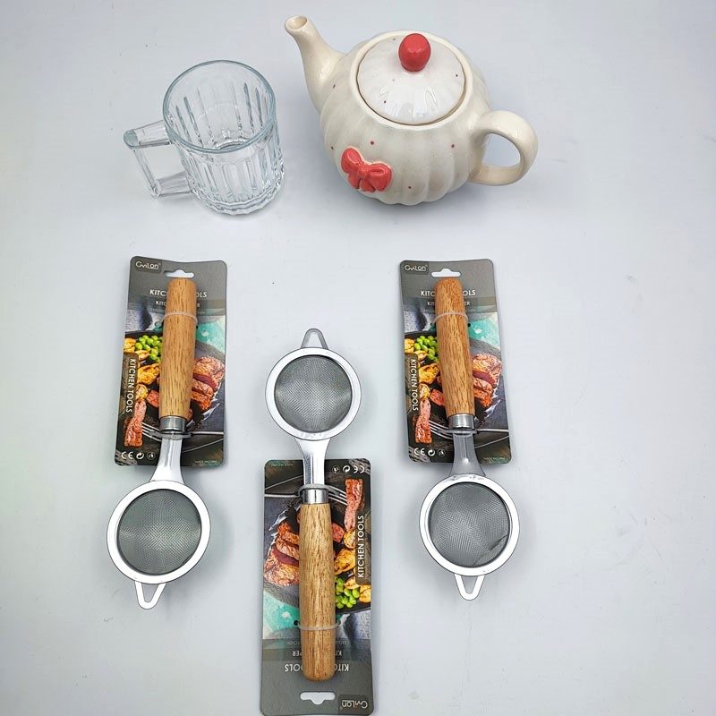 صافی چای دسته چوبی Gvilon مدلB-15