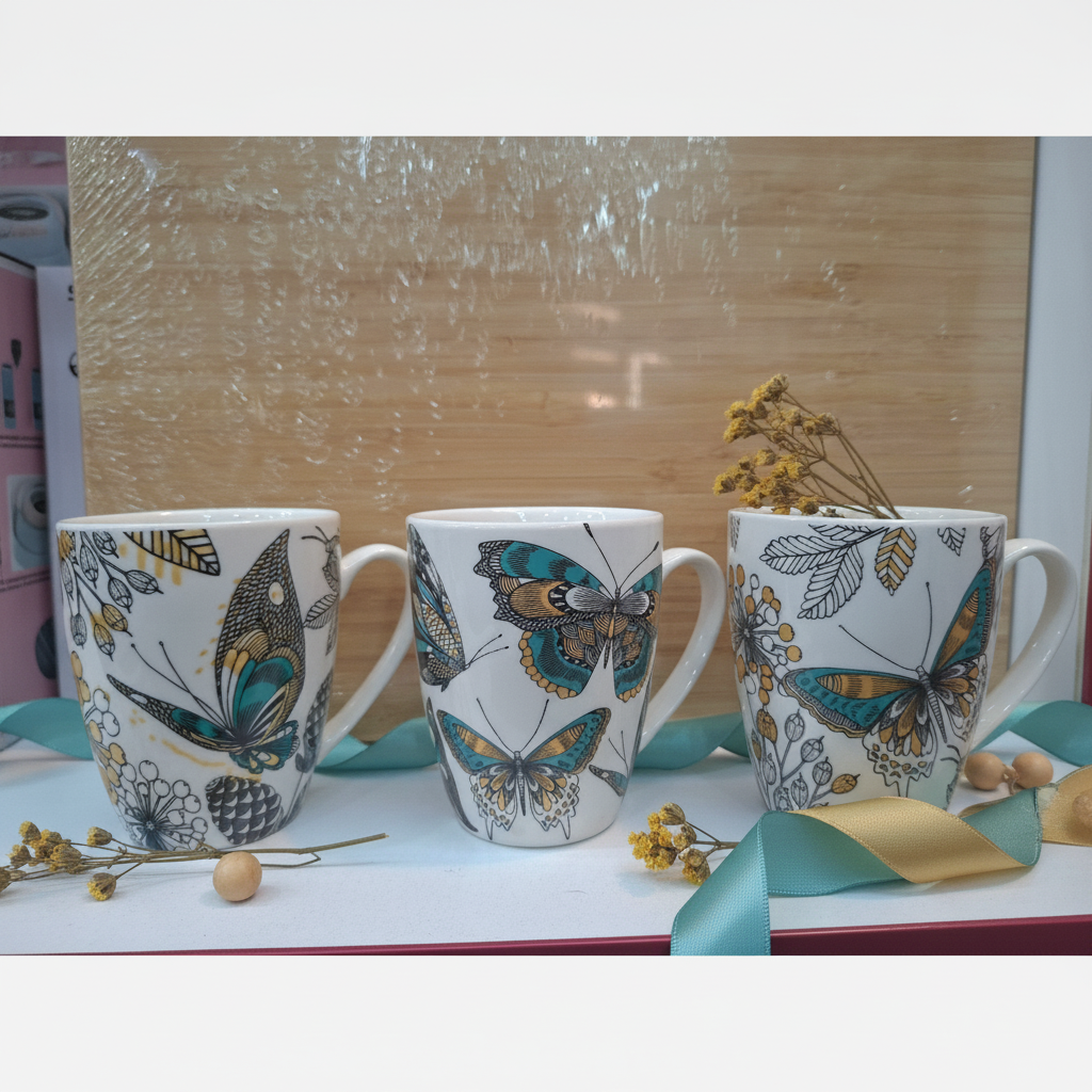 ماگ طرح پروانه