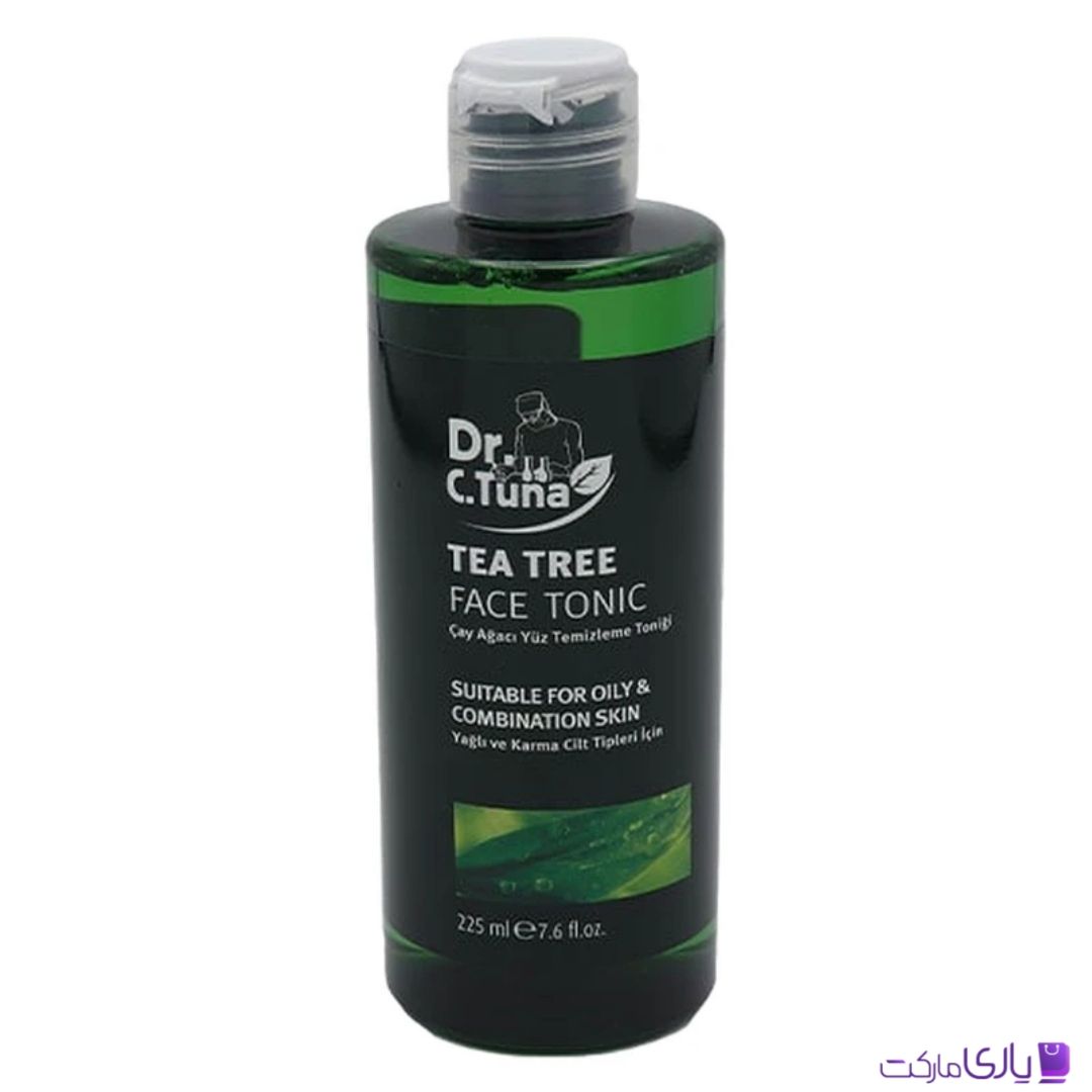 تونیک صورت دکتر سی تونا فارماسی مدل Tea Tree مناسب پوستهای چرب و مختلط حجم 225 میل