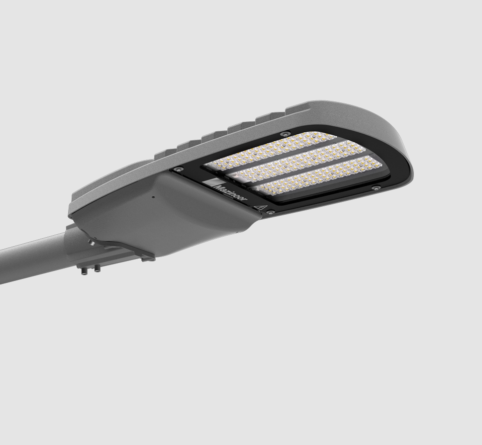 چراغ خیابانی 150 وات مدل هلیوس M کد M314MULED7730-S برند مازی نور