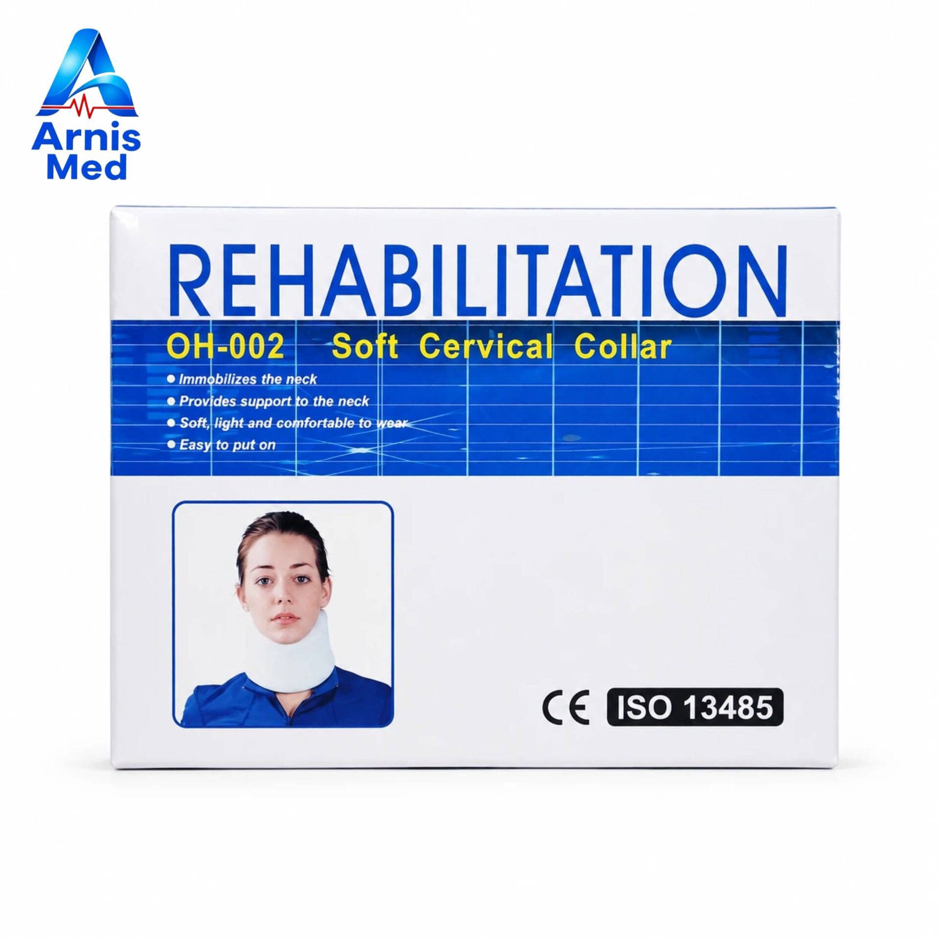 گردن بند طبی نرم (کلار گردنی )، خارجی مدل OH-002 