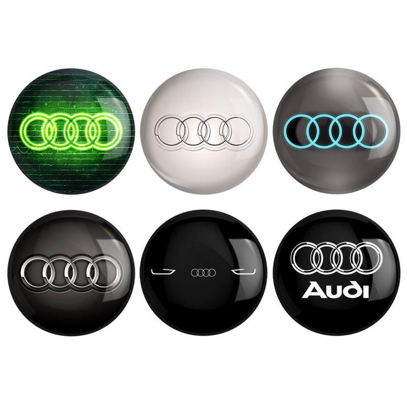 مگنت خندالو طرح آئودی Audi کد 1470B مجموعه 6 عددی – با بهترین کیفیت