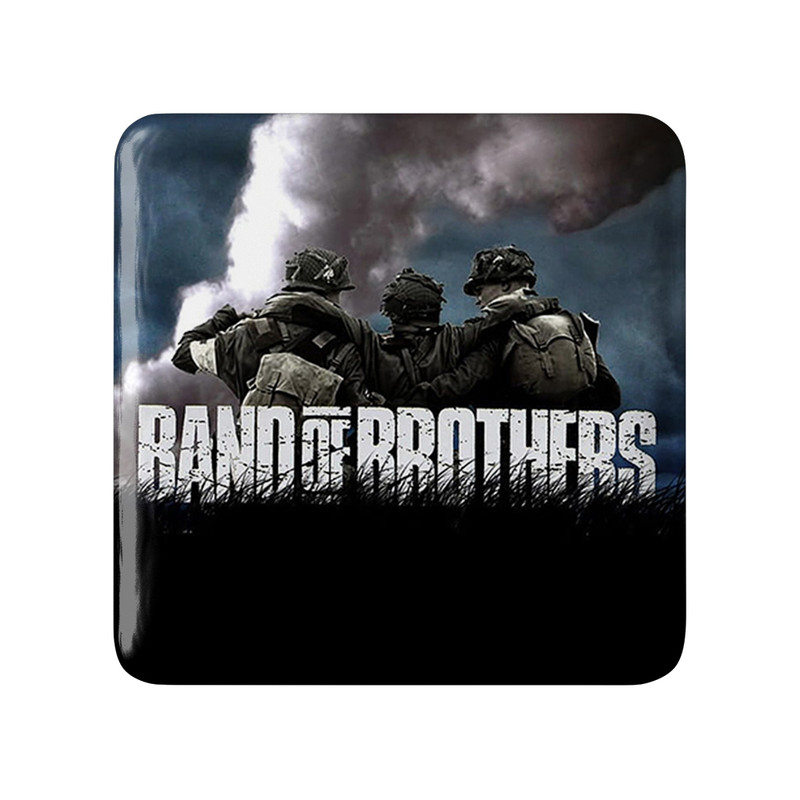 مگنت خندالو طرح جوخه برادران Band Of Brothers مدل مربعی کد 29774 ارسال فوری