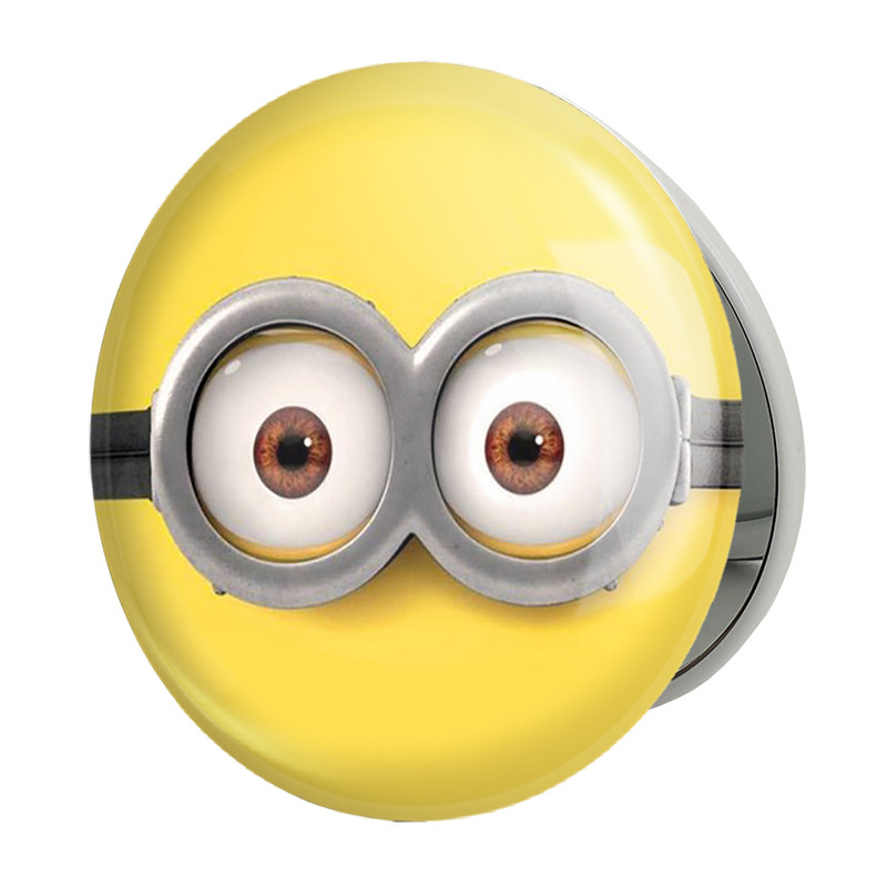 ارسال دیجی کالا آینه جیبی خندالو طرح مینیون Minions مدل تاشو کد 2443 ارسال دیجی کالا