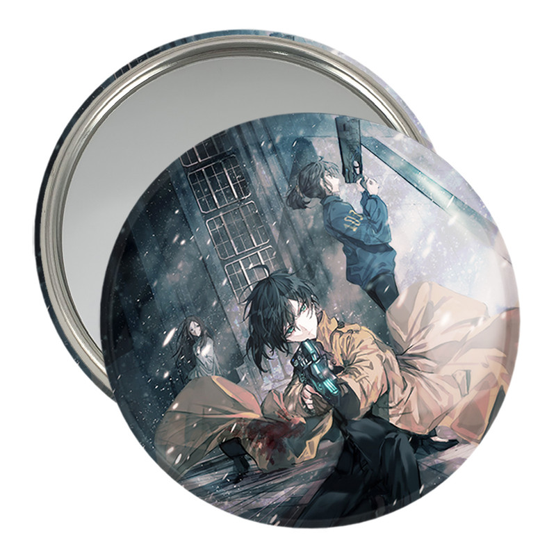 ارسال دیجی کالا آینه جیبی خندالو مدل انیمه روان گذر Psycho Pass کد 33735 ارسال دیجی کالا