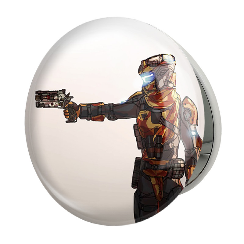 آینه جیبی خندالو طرح بازی تایتان فال Titanfall مدل تاشو کد 32621 – با بهترین کیفیت