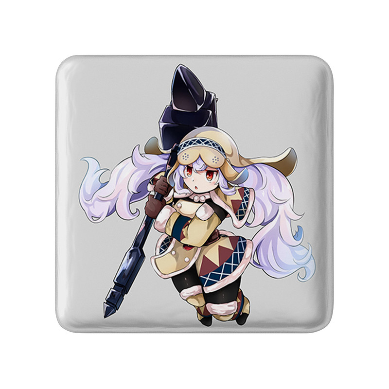 مگنت خندالو طرح بازی شکارچی هیولا Monster Hunter مدل مربعی کد 33186 ارسال فوری