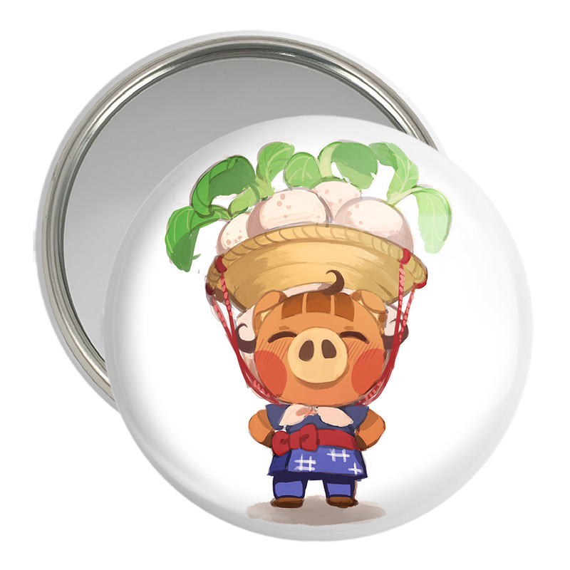 ارسال دیجی کالا آینه جیبی خندالو مدل بازی انیمال کراسینگ Animal Crossing کد 32641 ارسال دیجی کالا