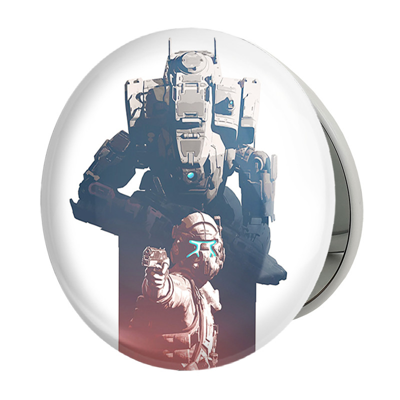 آینه جیبی خندالو طرح بازی تایتان فال Titanfall مدل تاشو کد 32606 – با بهترین کیفیت