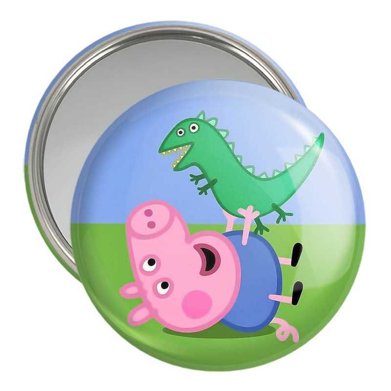 آینه جیبی خندالو مدل جورج انیمه پپاپیک Peppa pig کد 22072 ارسال فوری