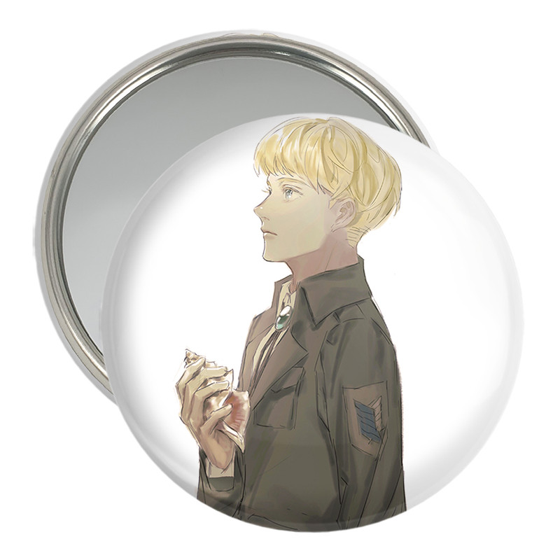 ارسال دیجی کالا آینه جیبی خندالو مدل ارمین انیمه اتک آن تایتان Attack on Titan کد 18592 ارسال دیجی کالا