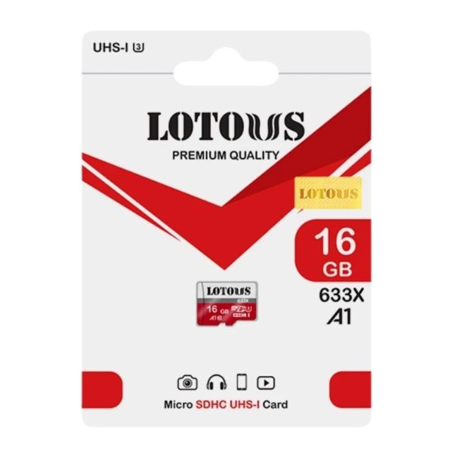 کارت حافظه لوتوس مدل microSDHC 633X ظرفیت 16 گیگابایت