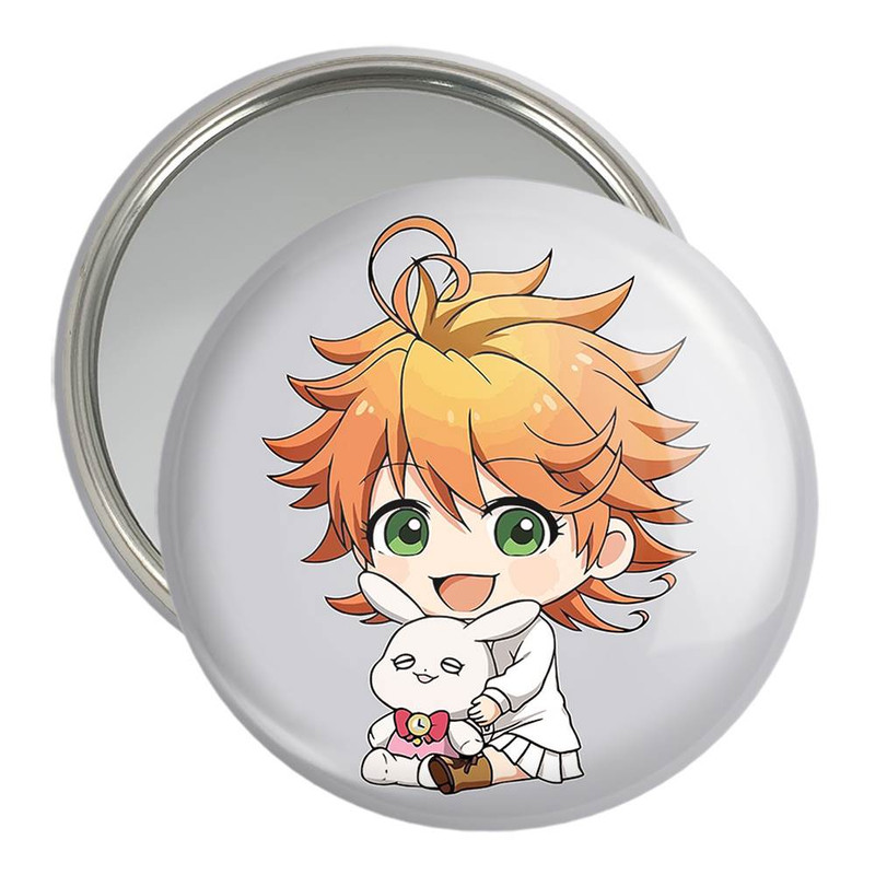 آینه جیبی خندالو مدل نورلند انیمه ناکجا آباد موعود Promised Neverland کد 10111 ارسال فوری مدل 1