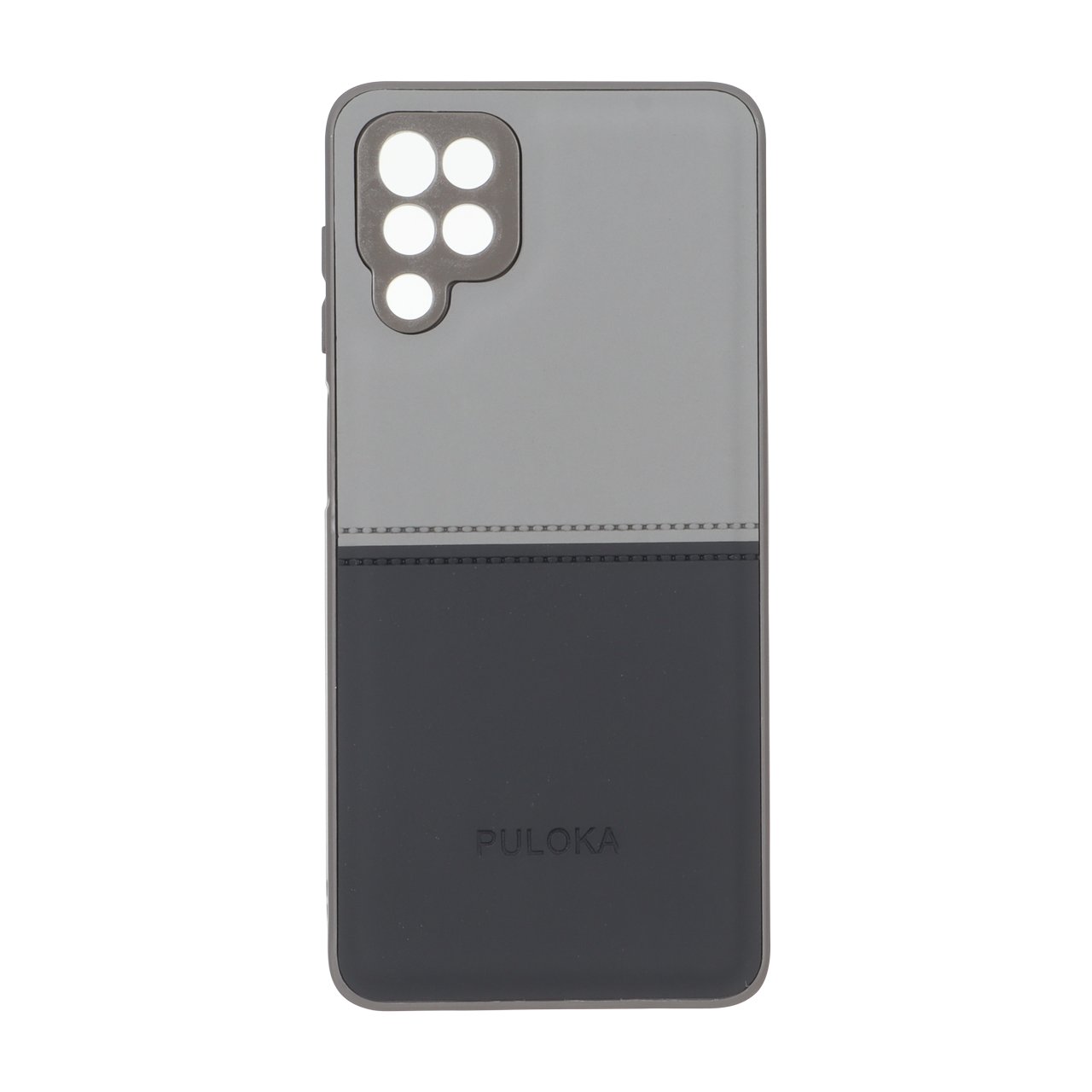 قاب گوشی Galaxy A12 - M12 سامسونگ اورجینال Puloka پولوکا طرح جیر دو تکه دوخت دار محافظ لنزدار کد 159760