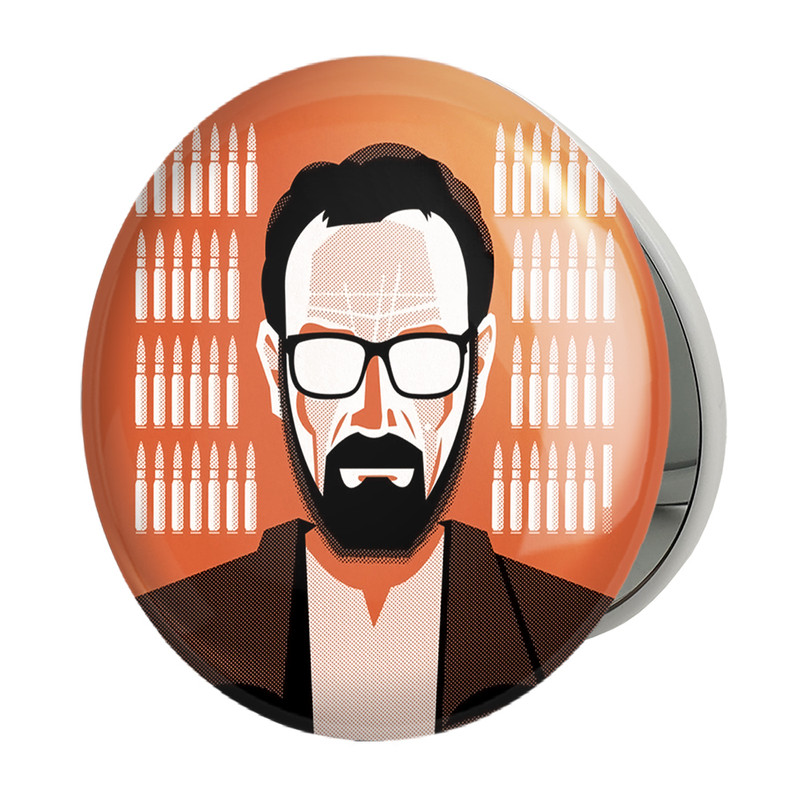 آینه جیبی خندالو طرح سریال بریکینگ بد Breaking Bad مدل تاشو کد 13291 – با بهترین کیفیت