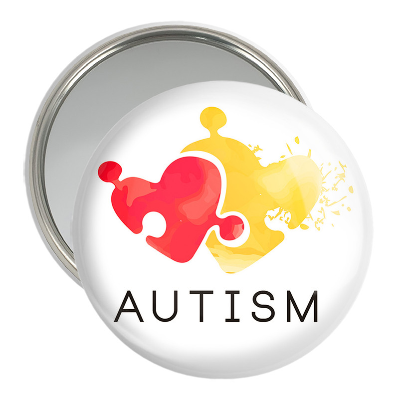 آینه جیبی خندالو مدل اتیسم Autism کد 26730 – با بهترین کیفیت