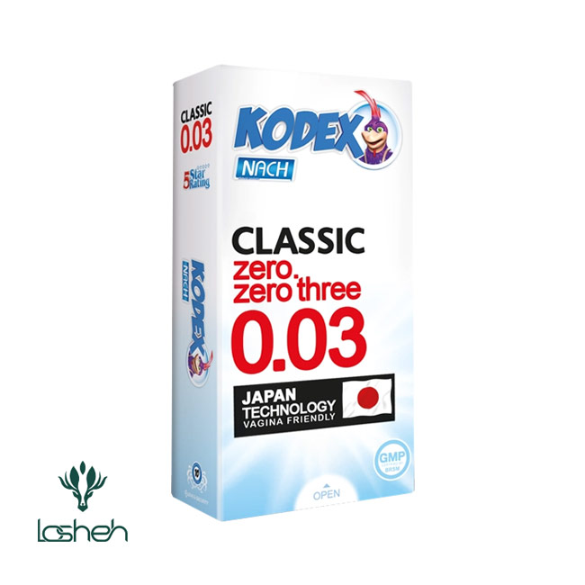 کاندوم ناچ کدکس مدل 0.03 کلاسیک