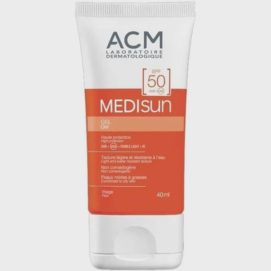 ضد آفتاب ای سی ام مدل مدیسان (ACM Medisun SPF 50 Mattifying Gel)