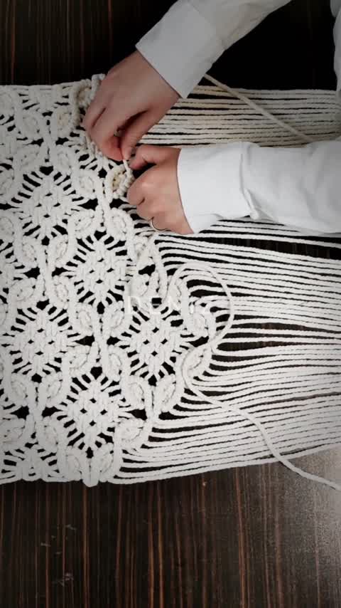 رانر مکرومه طرح گلبرگ (ارسال رایگان برای تهران)