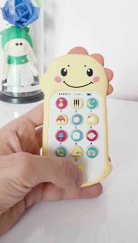 اسباب بازی موبایل موزیکال 2 حالته نشکن باتری خور
