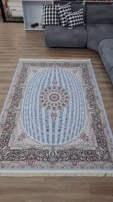 فرشینه مخمل ترک ضد لغزش بدون پرز مدل L123 (قابل سفارش در ابعاد دلخواه)
