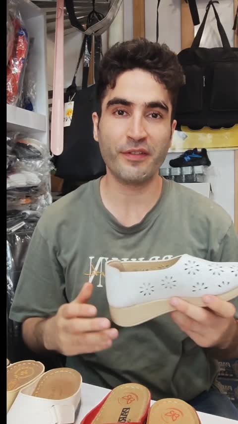 کفش طبی زنانه گلبرگ سفید