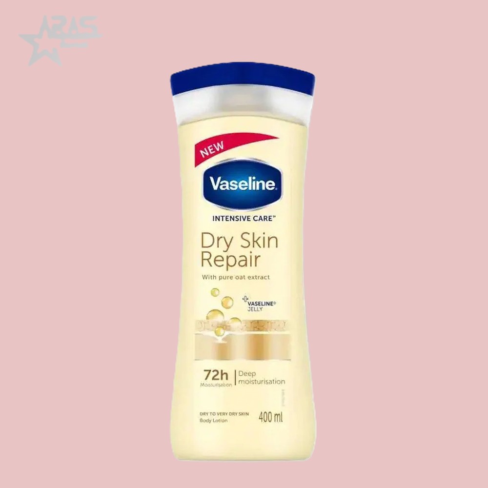 لوسیون بدن وازلین مدل DRY INTENSIVE repair