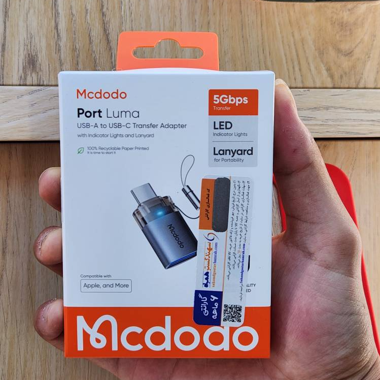 مبدل (OTG) USB3.0 به USB-C مک دودو مدل OT-740