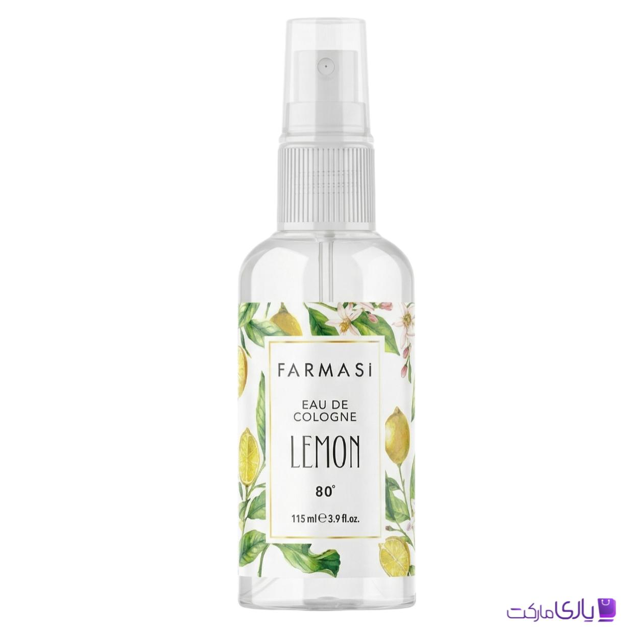 اسپری کلونیا با رایحه لیمو فارماسی 80 درجه حجم 115 میل