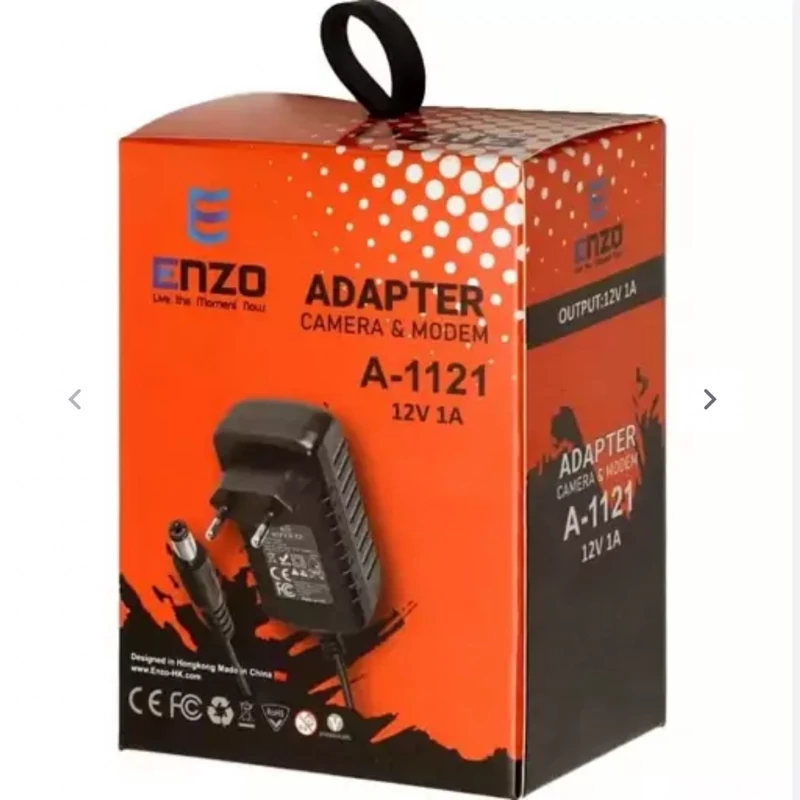 آداپتور مودم 12 ولت 1 آمپر Enzo A-1121