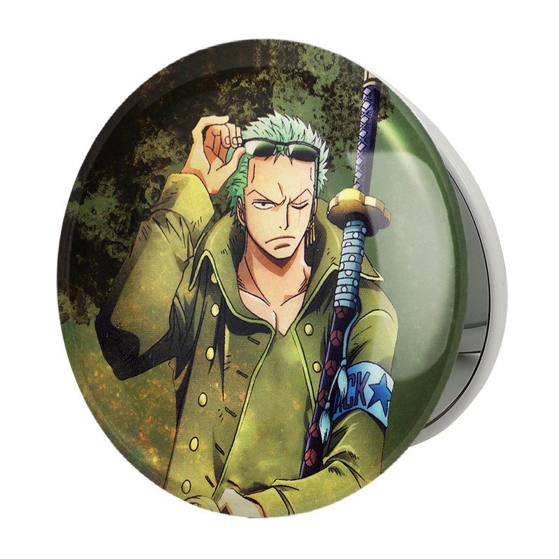 ارسال دیجی کالا آینه جیبی خندالو طرح رورونا زورو انیمه وان پیس One Piece مدل تاشو کد 11411 ارسال دیجی کالا