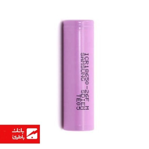 باتری لیتیوم یون 18650 سامسونگ 2200 میلیآمپرساعت 2C