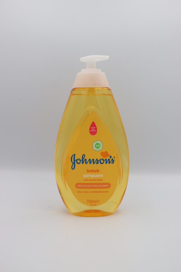 شامپو بچه جانسون مدل زرد 750 ml
