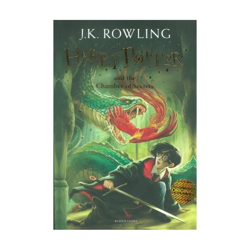 کتاب رمان هری پاتر و تالار اسرار به زبان انگلیسی (Harry Potter 2 The Chamber of Secrets، اثر J. K Rowling (جی کی رولینگ)