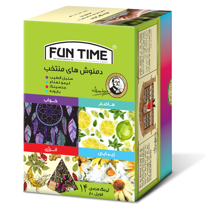 دمنوش منتخب 14 عددی میکس فان تایم