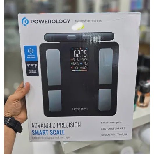 ترازو هوشمند پاوِرولوژی (Powerology Smart Scale) مدل P8EBSCALE