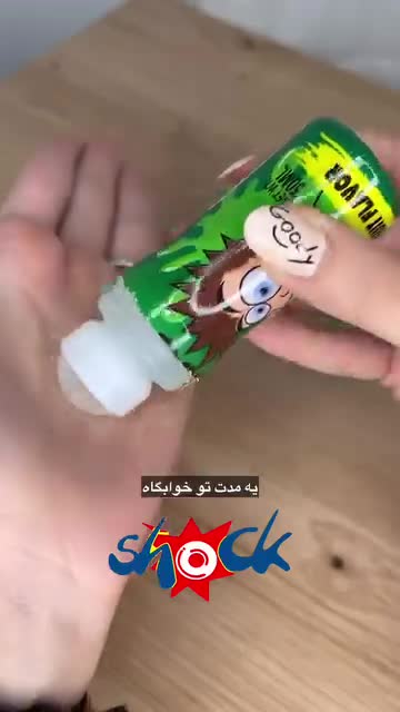 مام رولی ترش خوراکی sour licking candy طعم پرتقال