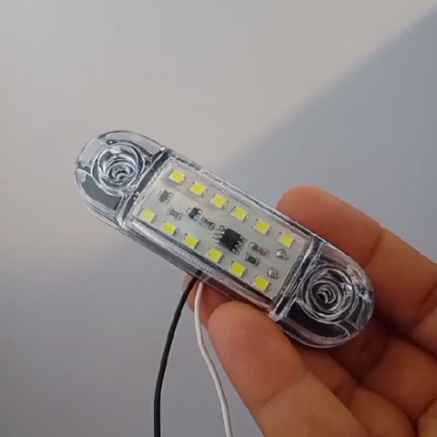 چراغ خطر خودرو چشمک زن پلیسی سفید 12ولت