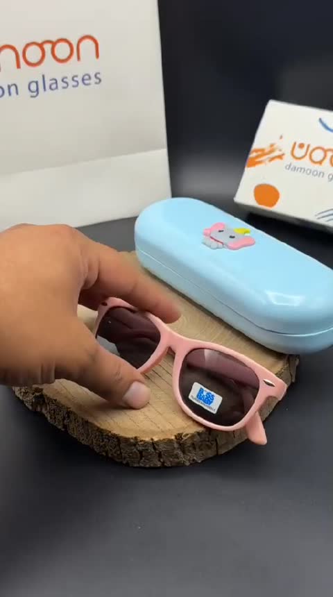 عینک آفتابی دخترانه صورتی Baby Boss مدل pink
