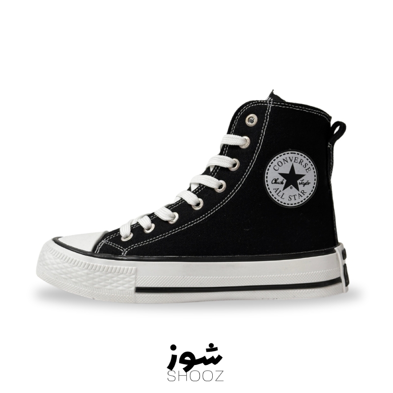 کتونی کانورس آل استار ساقدار مشکی