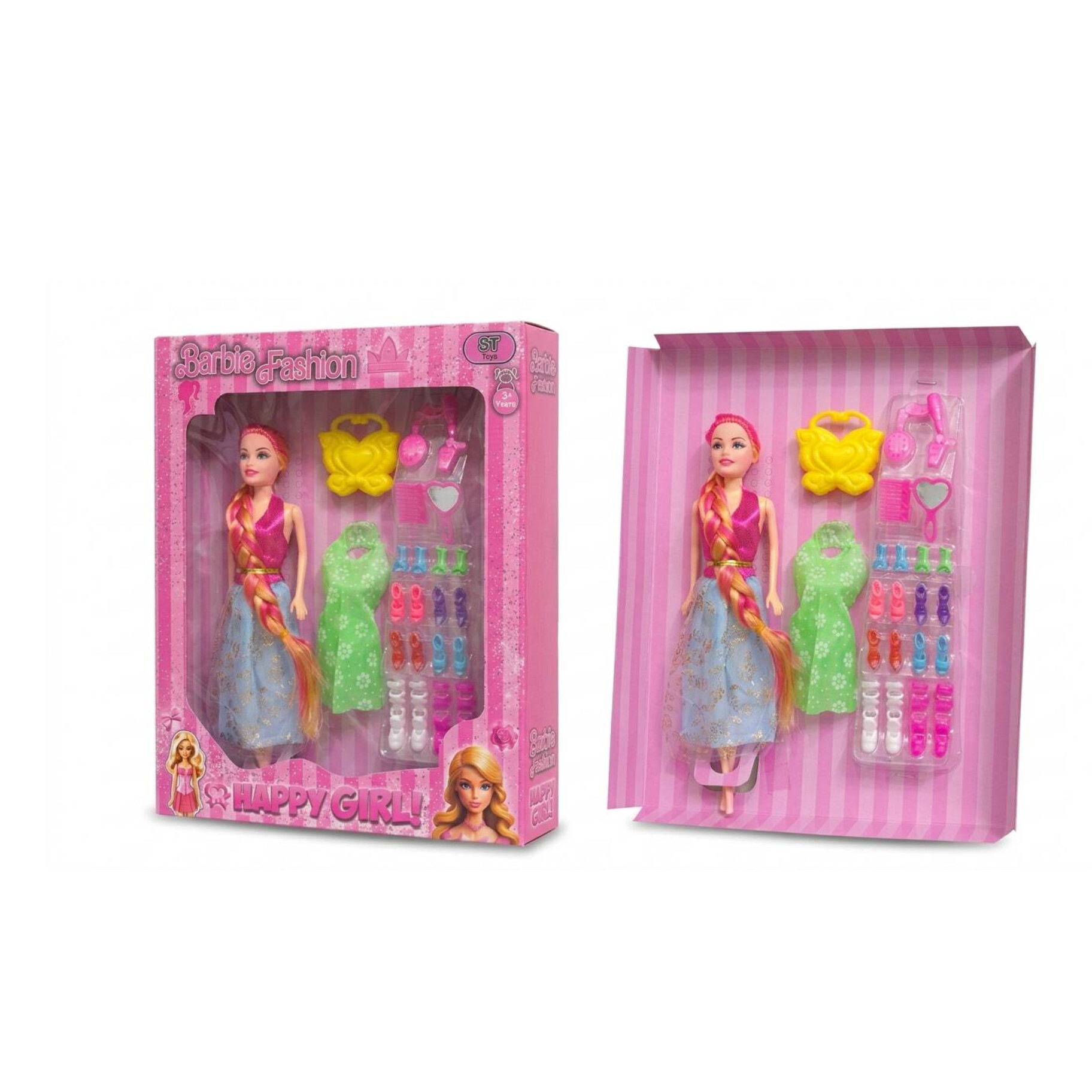 ست عروسک باربی دخترانه