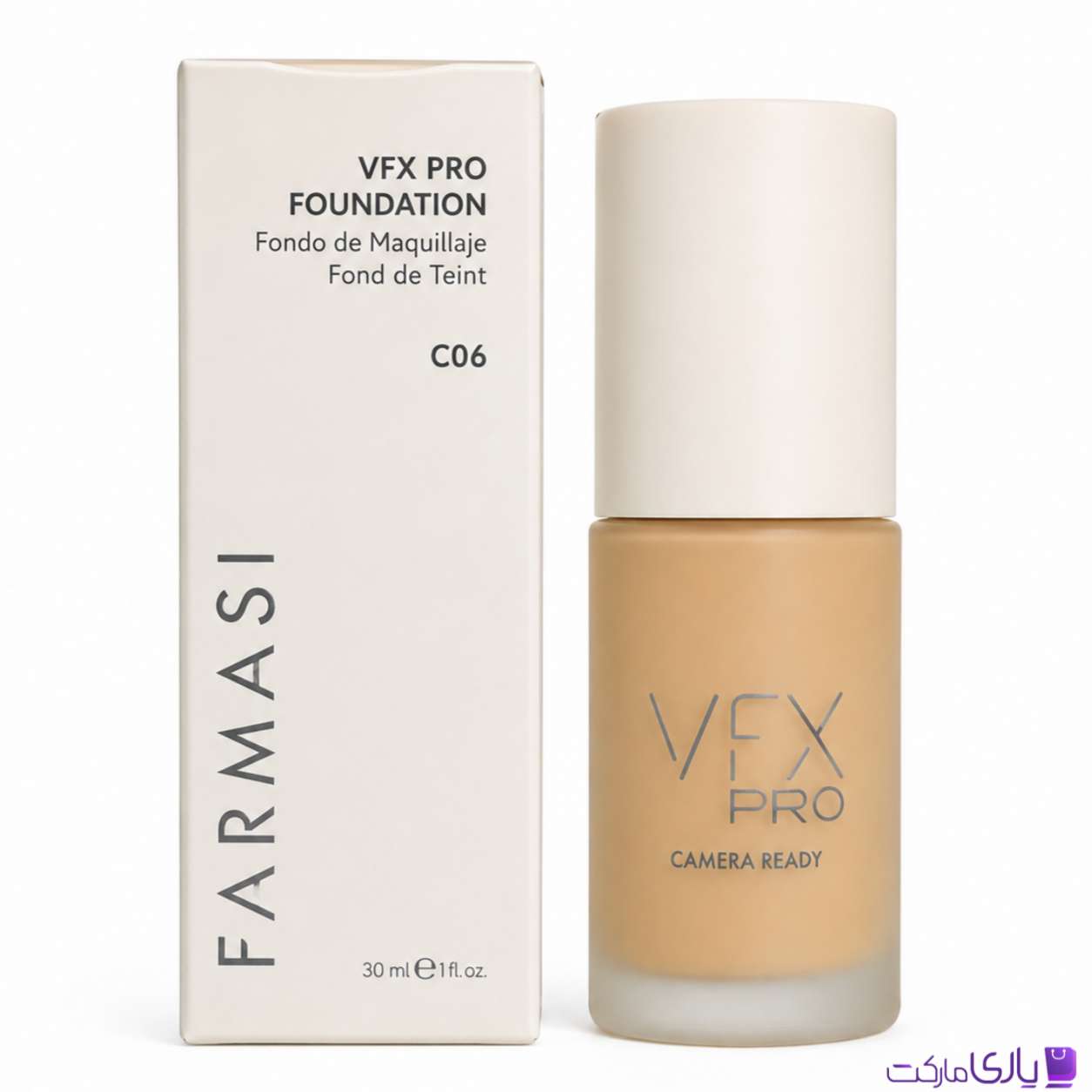 کرم پودر فارماسی مدل VFX Pro شماره C06 حجم 30 میل