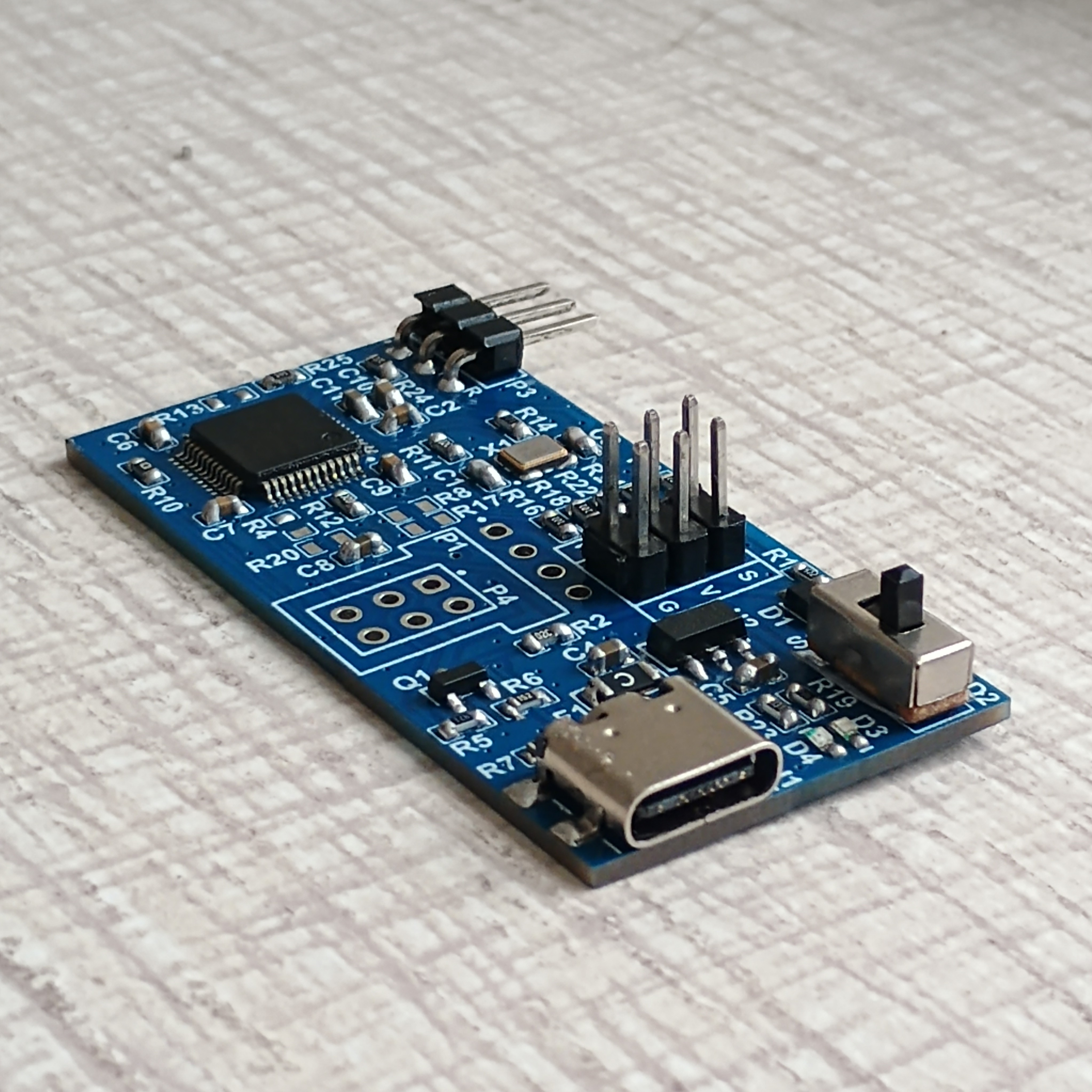 پروگرمر و دیباگر ST-Link V2.1 مدل STM32 + VCP